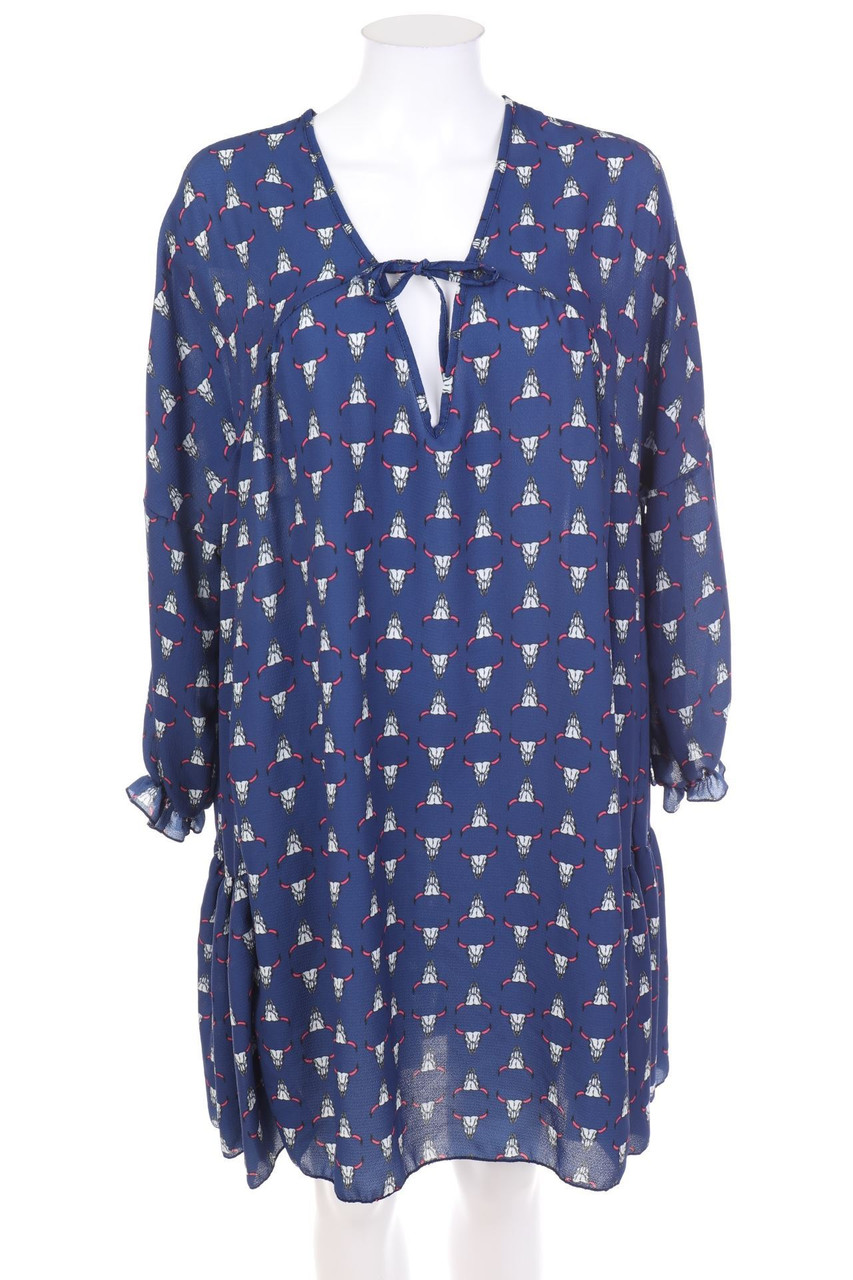 CHANTAL B - Minikleid mit Print - ONE SIZE