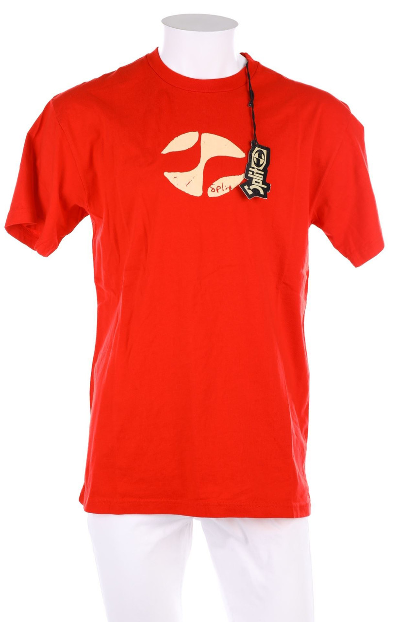 SPLIT - T-Shirt mit Logo-Print - M