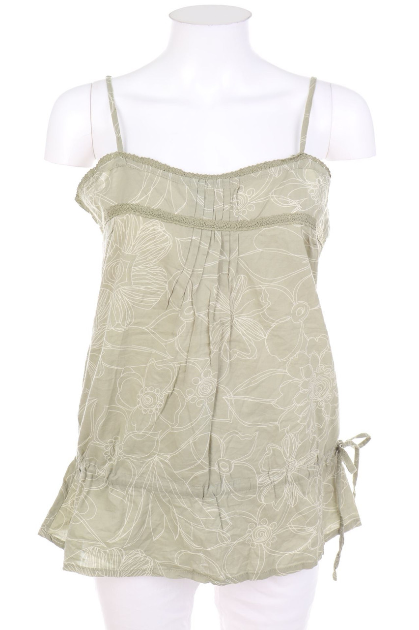 Ohne Label - Top mit Tunnelzug - M