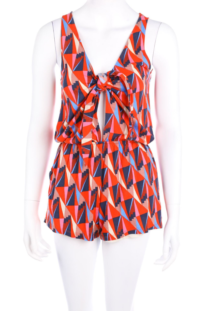 ZARA TRF - Playsuit mit Print - M