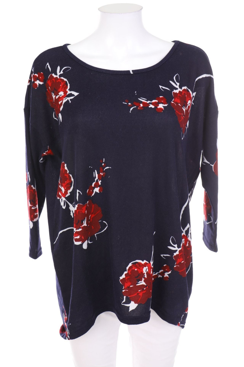 ONLY - Shirt mit floralem Muster - M