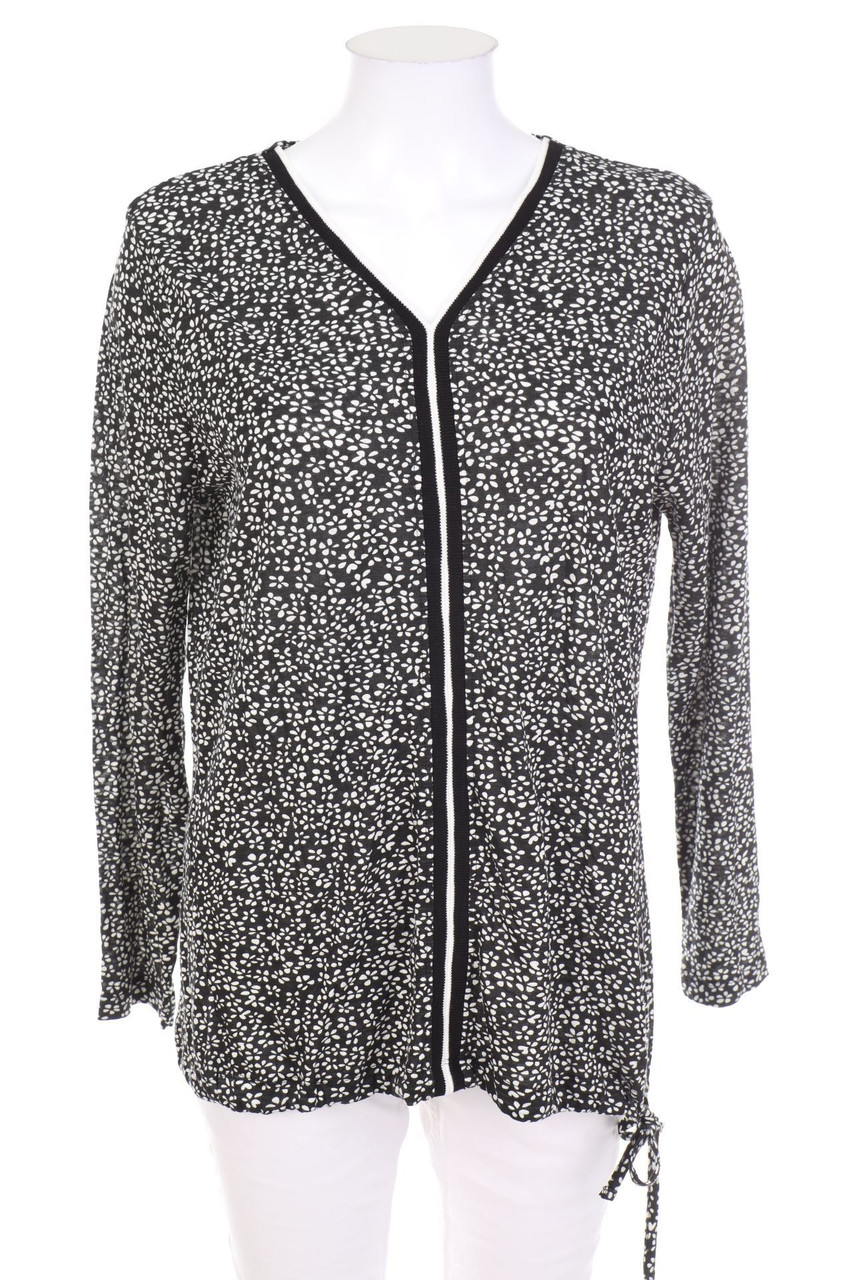 FRYDAY - Longsleeve-Shirt mit floralem Muster - D 40