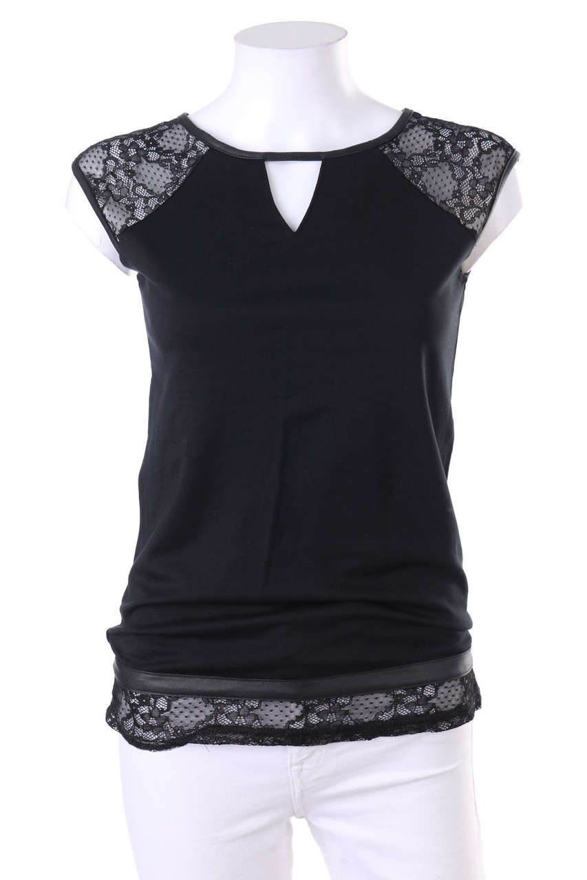 TOUT FEU TOUT FEMME - T-Shirt mit Spitze - XS