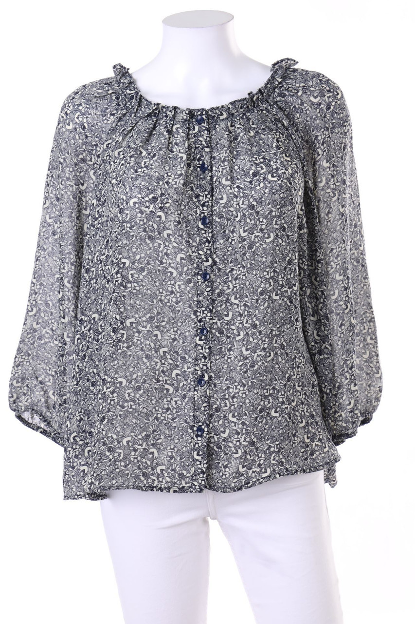 H&M - Bluse mit Muster - D 44