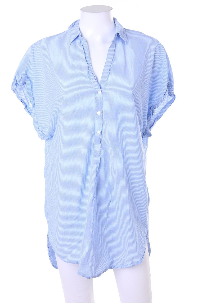 H&M - Oversize-Bluse mit Streifen - D 34