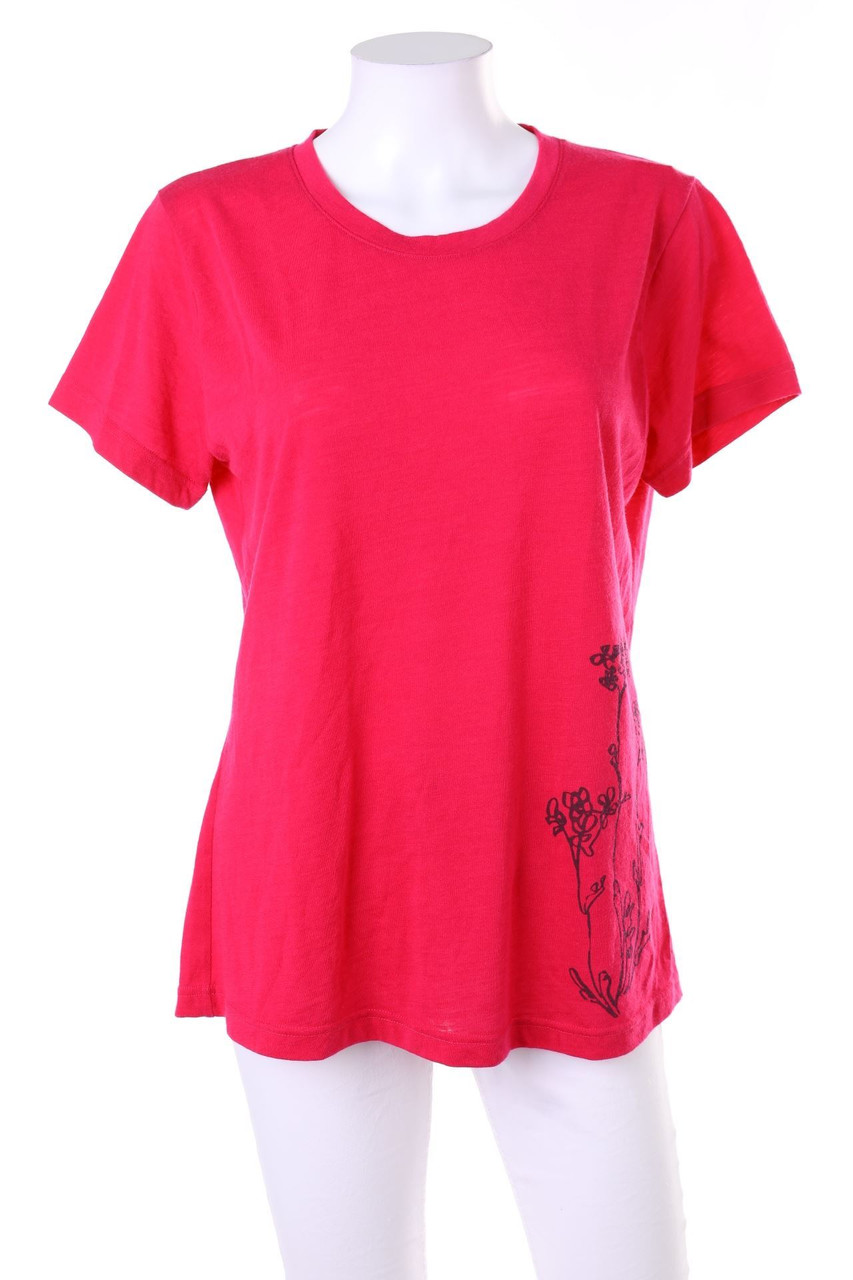 TREVOLUTION - Kurzarm-Shirt mit Wolle - D 44