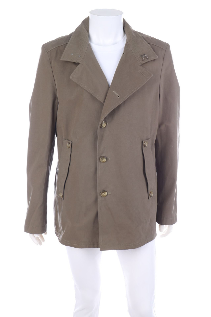 BOSS HUGO BOSS - Jacke aus Baumwolle mit Logo-Knöpfen - 52