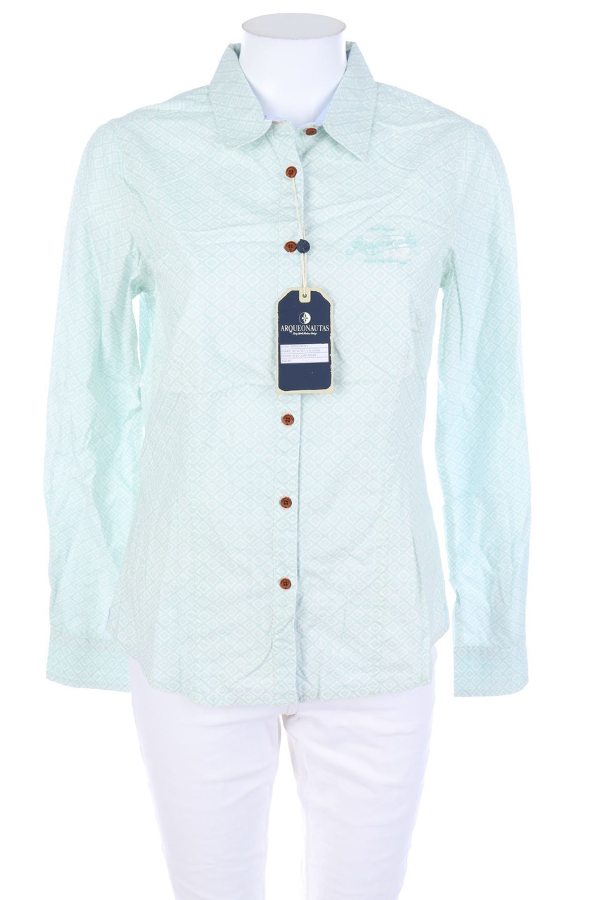 ARQUEONAUTAS - Hemd-Bluse mit Geo-Print - M