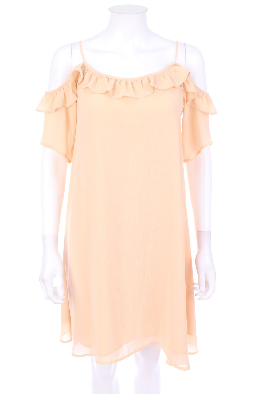 Pimkie COLLECTION - Cold-Shoulder-Kleid mit Volants - D 40