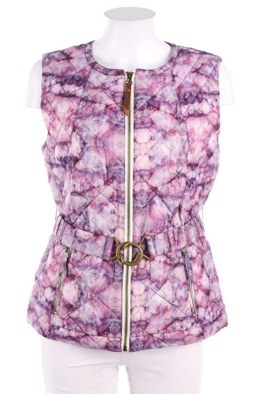 ARQUEONAUTAS - Print-Weste mit Gürtel - M