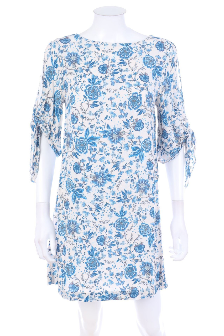 H&M - Minikleid mit Blumen-Print - D 36