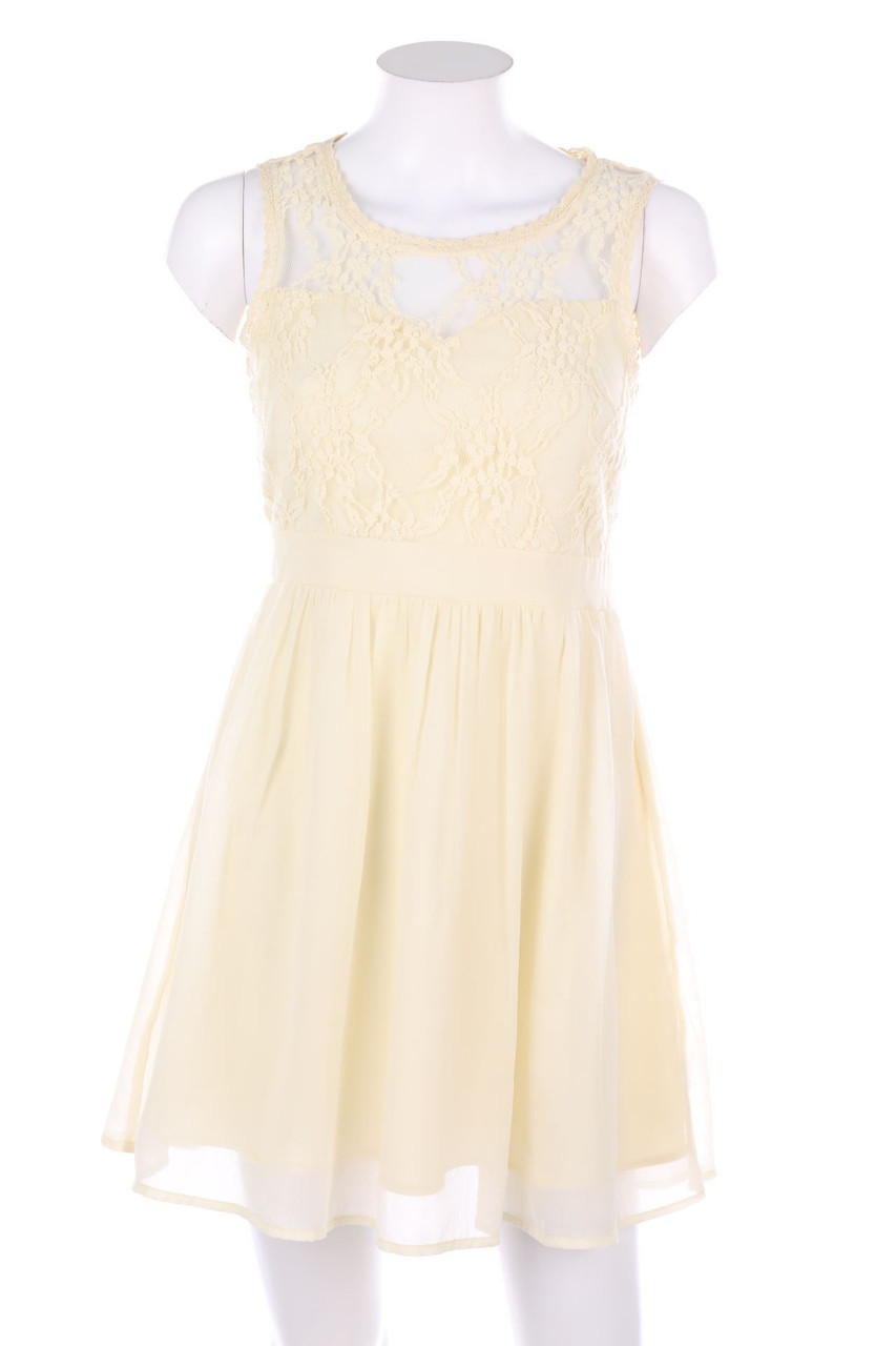 VERO MODA - Kleid mit Spitzen-Einsatz - XS