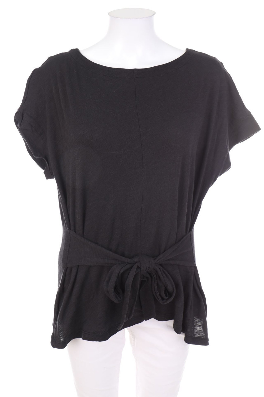 VIN CITA - Kurzarm-Shirt zum Knoten - L