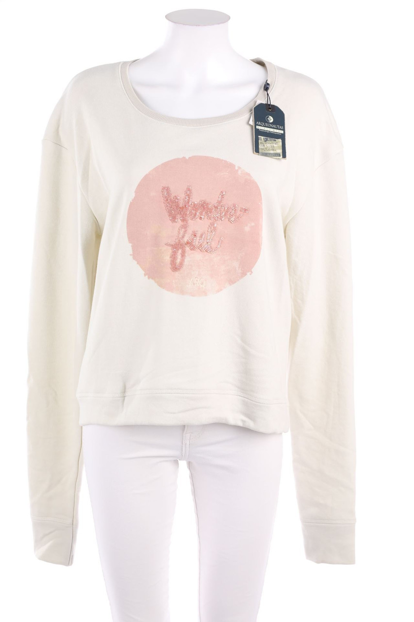 ARQUEONAUTAS - Print-Sweatshirt mit Perlen - M