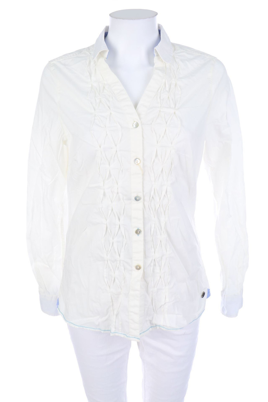 ARQUEONAUTAS - Hemd-Bluse mit Biesen - M