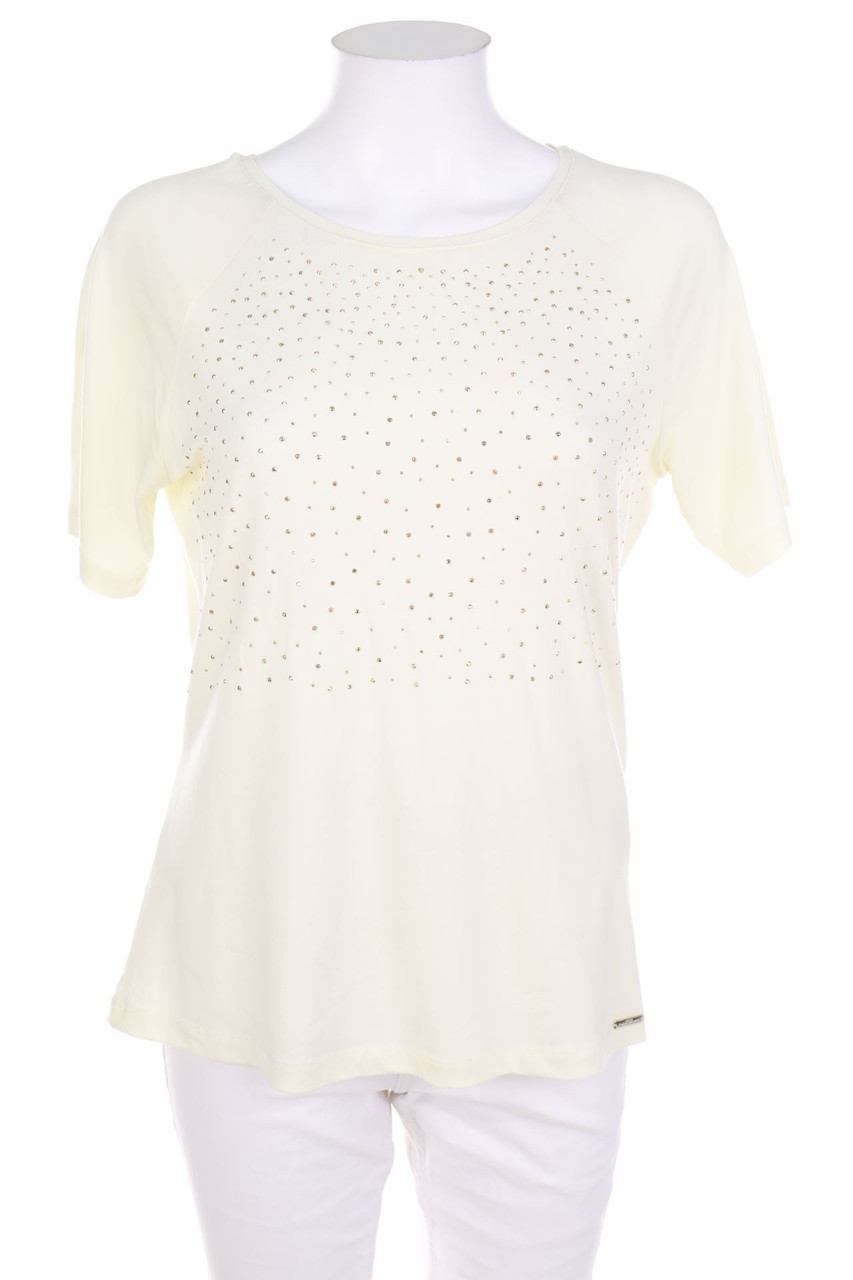 YOUR SIXTH SENSE by C&A - Kurzarm-Shirt mit Strass-Steinen - S