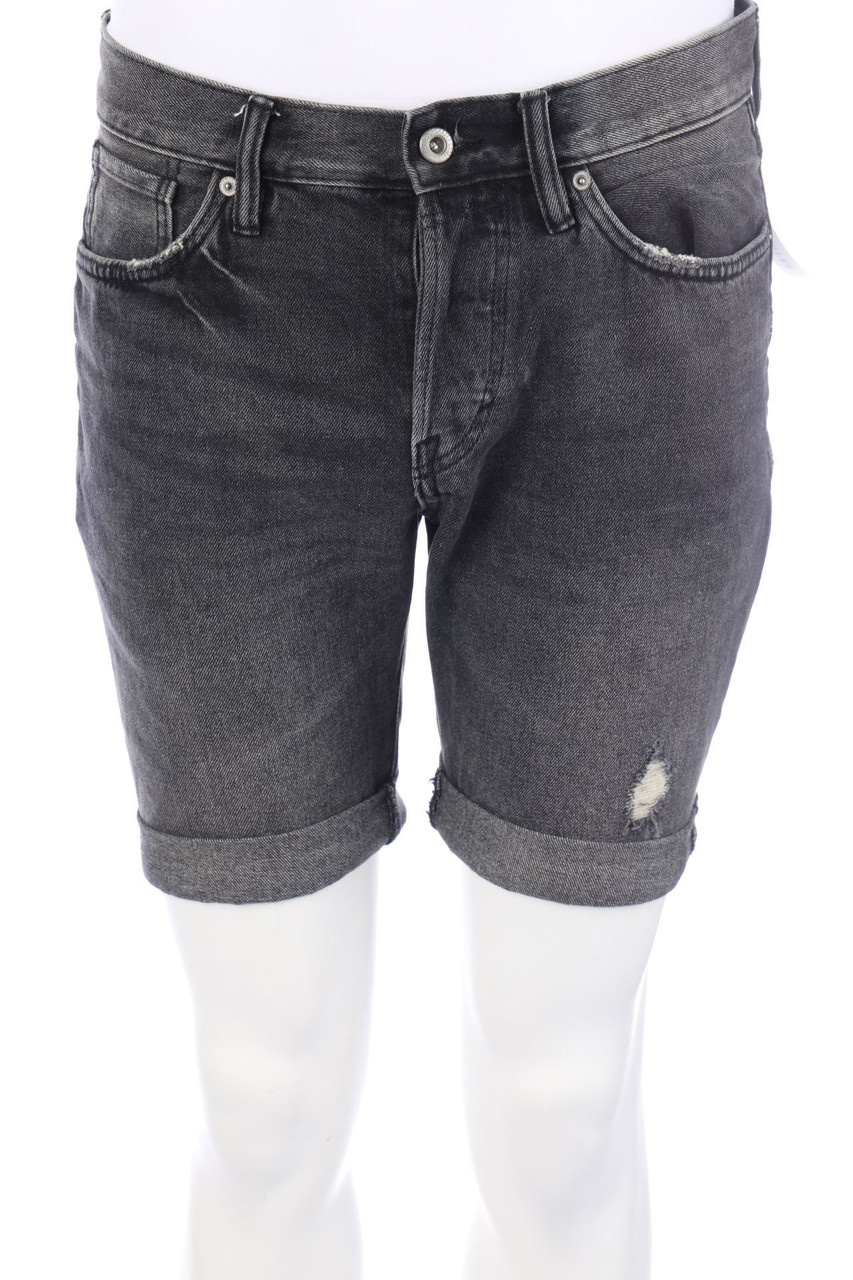 H&M LOGG - Distressed Jeans-Shorts - W30