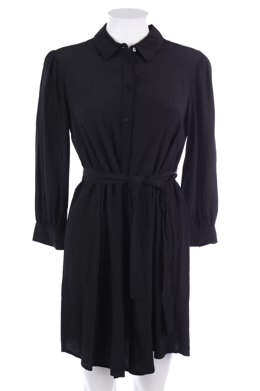 MANGO - Hemd-Kleid mit Gürtel - S