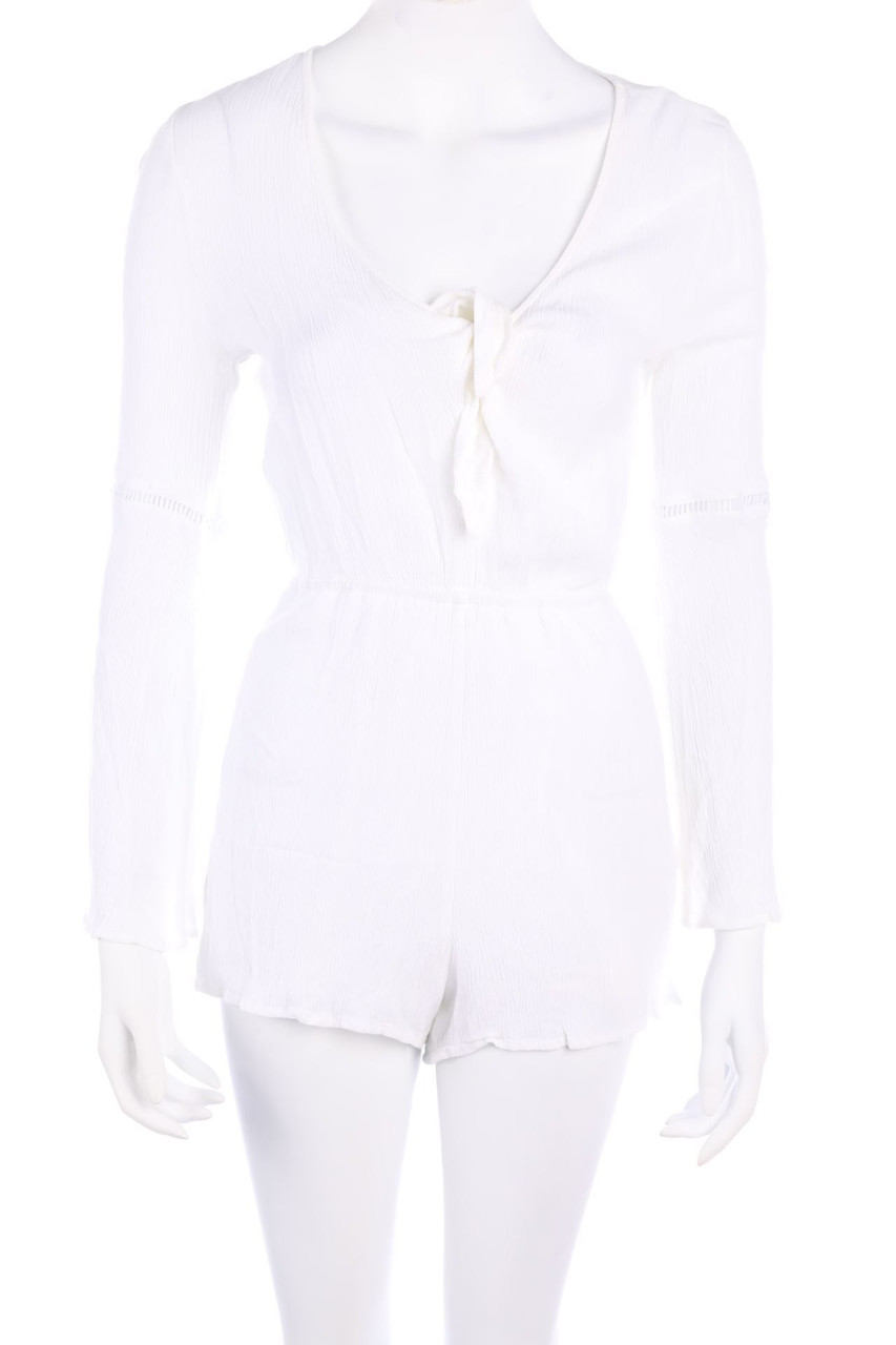 H&M DIVIDED - Playsuit aus Viskose mit Schleife - D 36