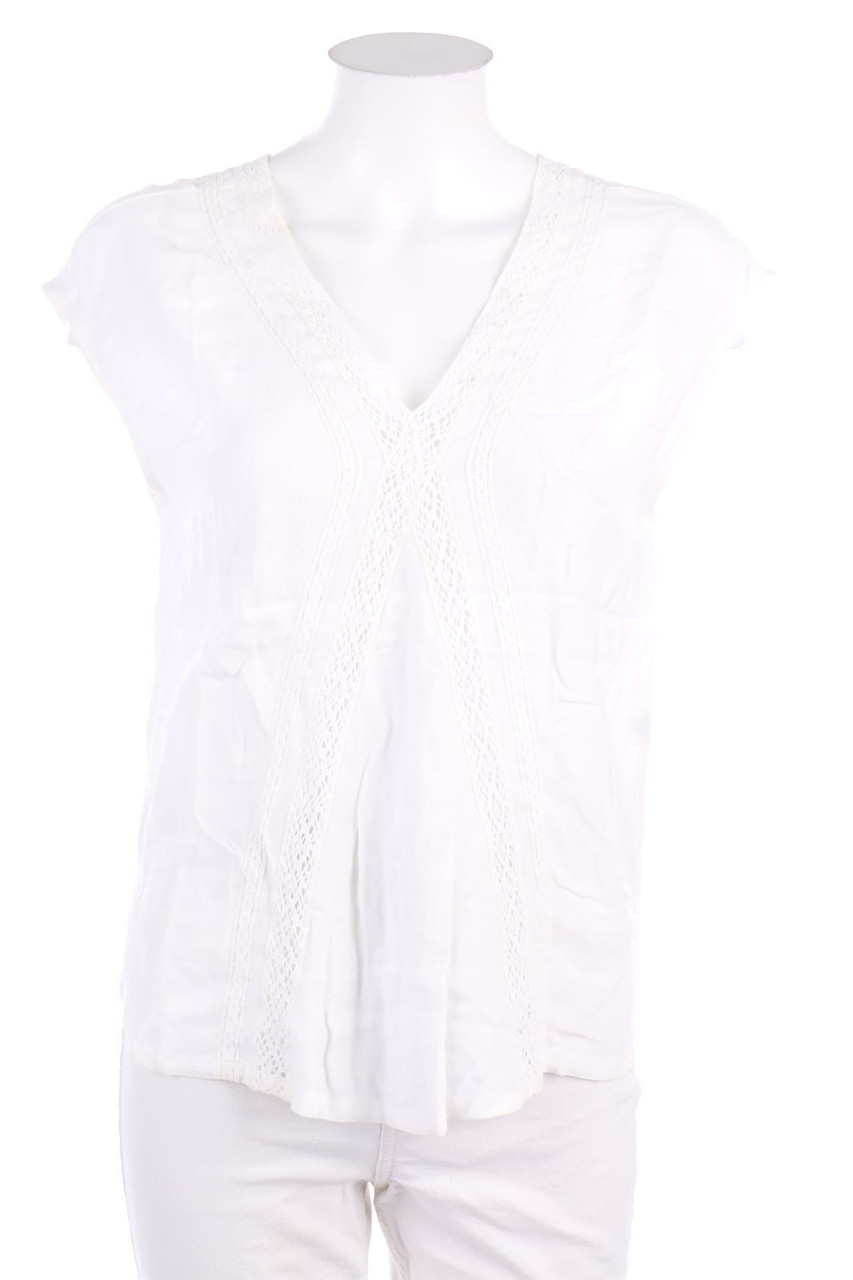 Massimo Dutti - Top mit Spitze - XS