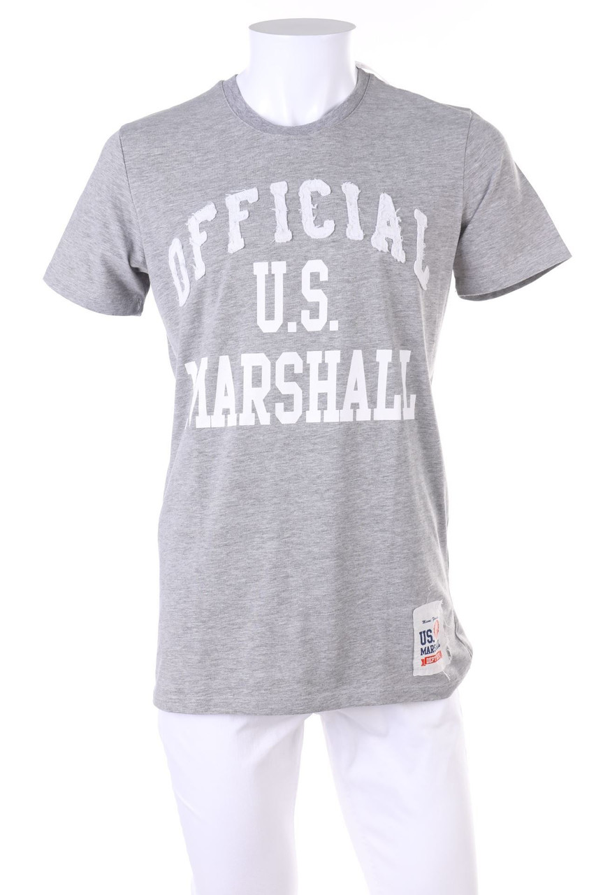 OFFICIAL US. MARSHALL - T-Shirt mit Logo-Print - XL