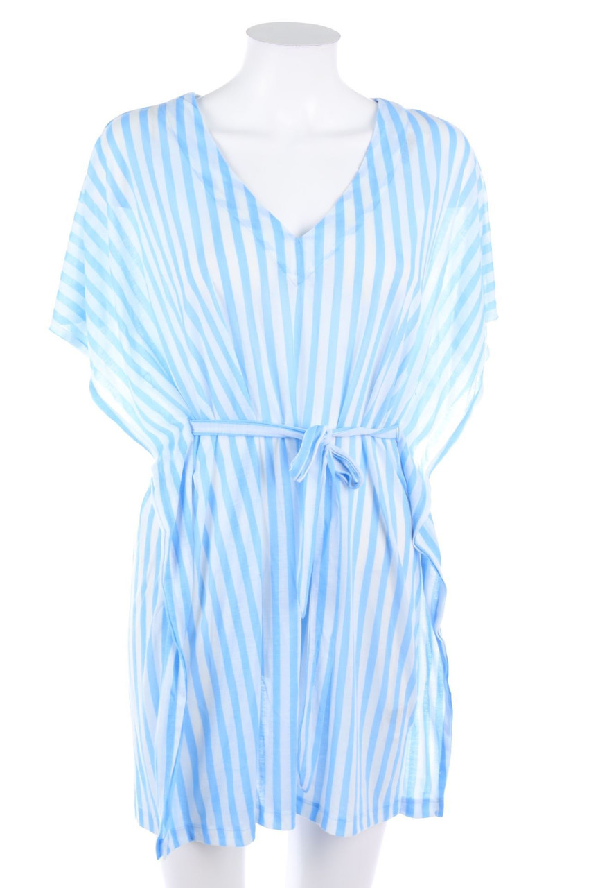 H&M - Streifen-Minikleid zum Knoten - S