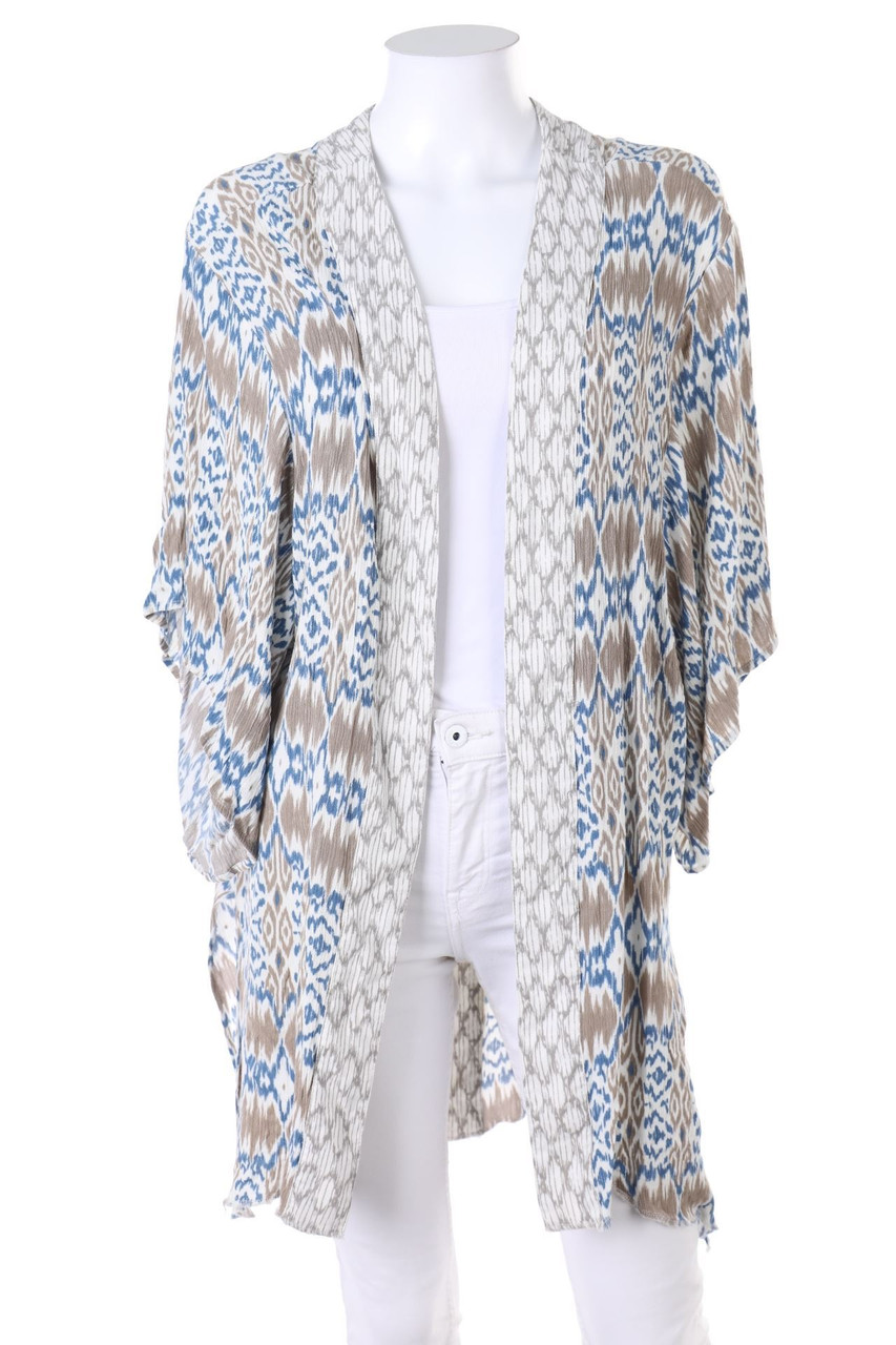 KOCCA - Hippie-Cardigan mit Ethno-Print - S