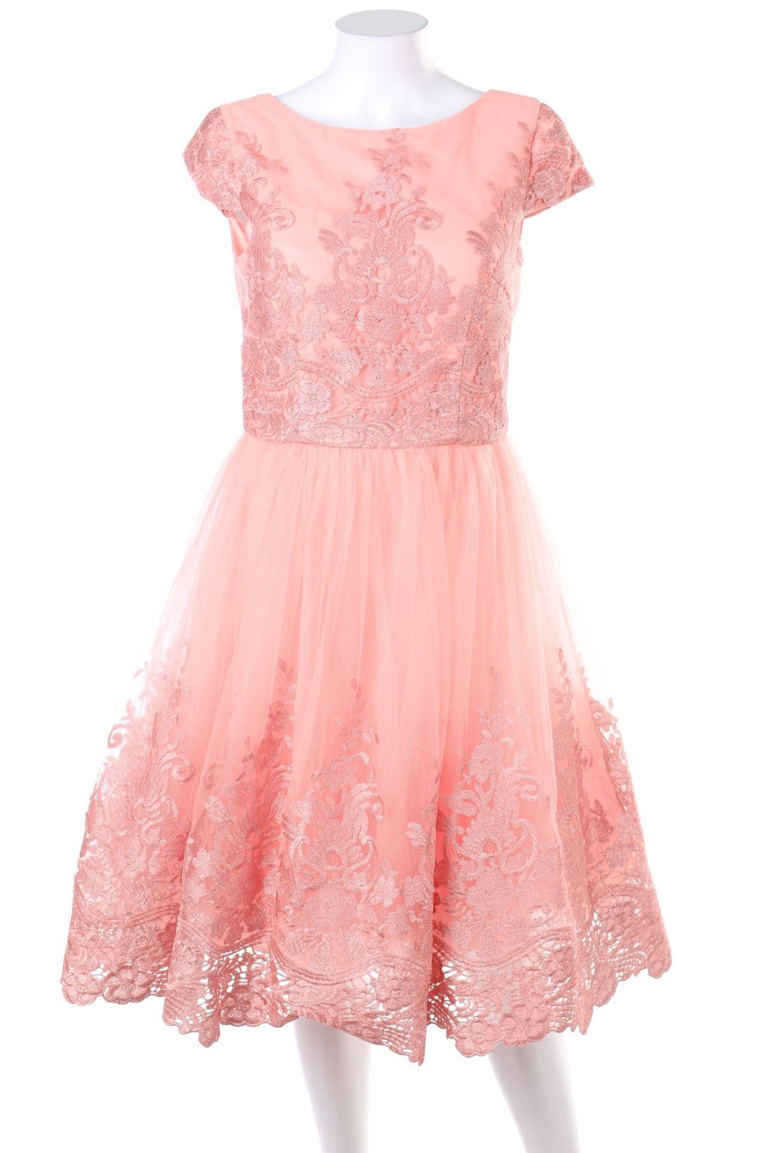 Chi Chi LONDON - Abendkleid mit Spitze - D 38