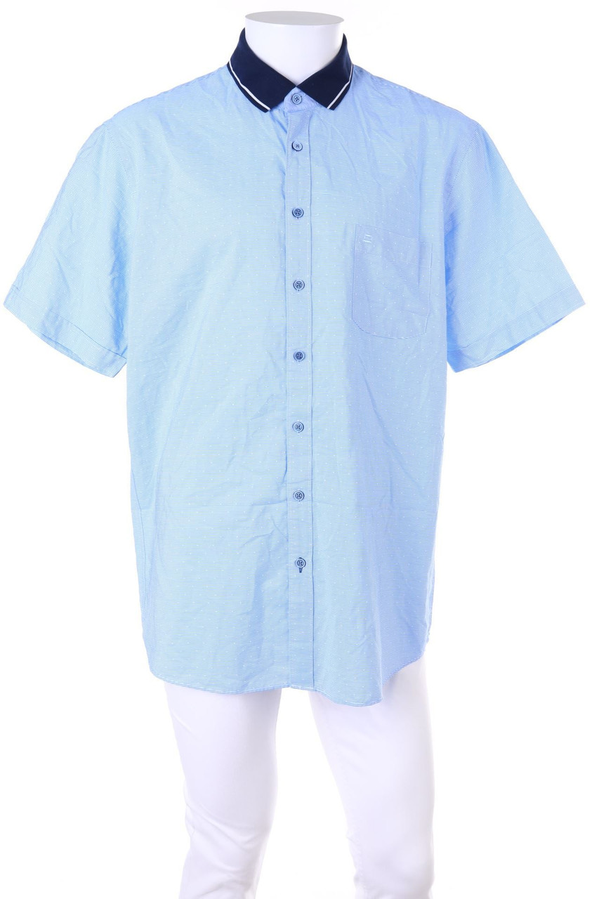 OLYMP - Kurzarm-Hemd mit Logo-Stickerei - XL