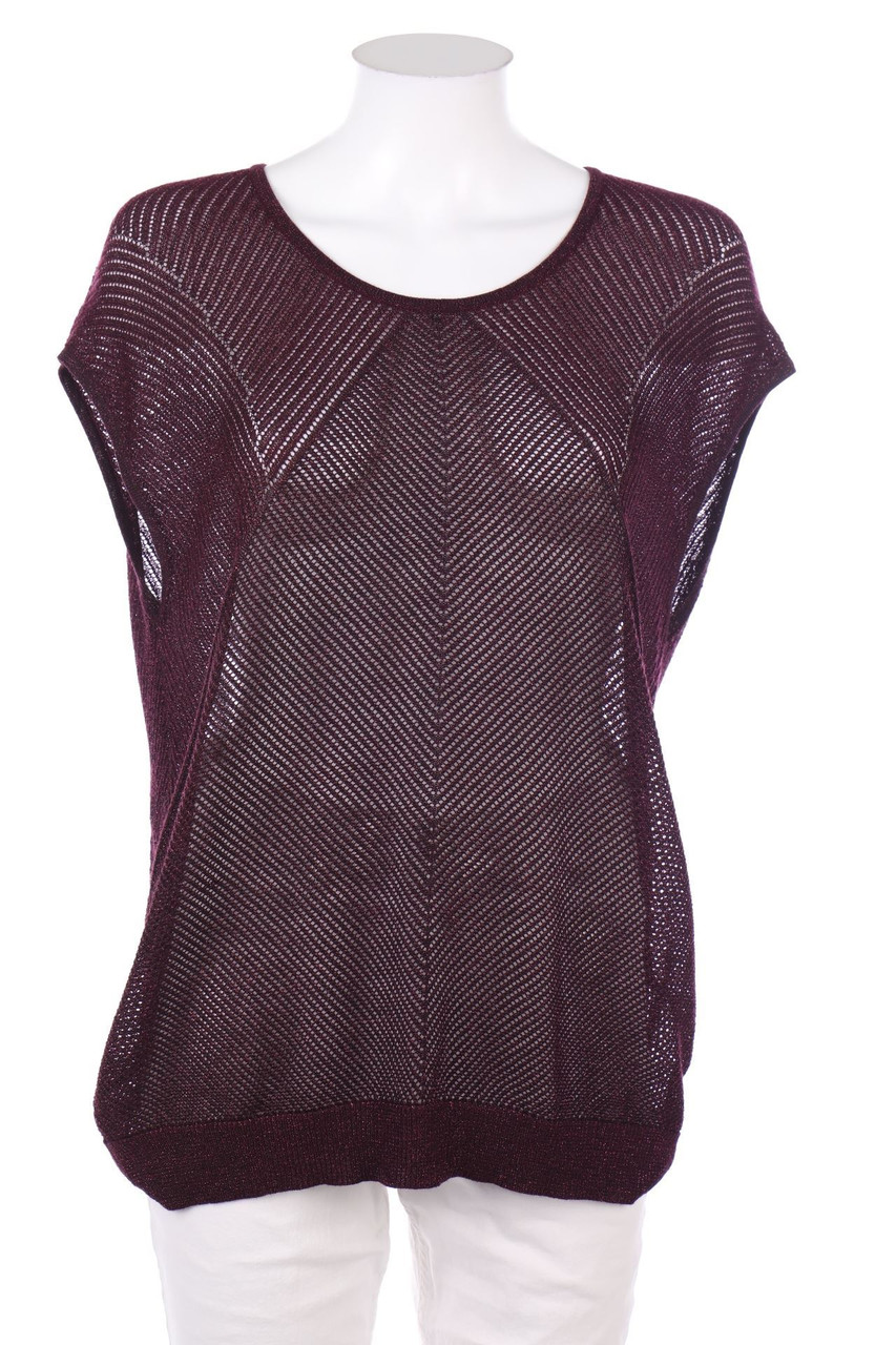 Ohne Label - Pullover mit Metallic-Effekt - XL