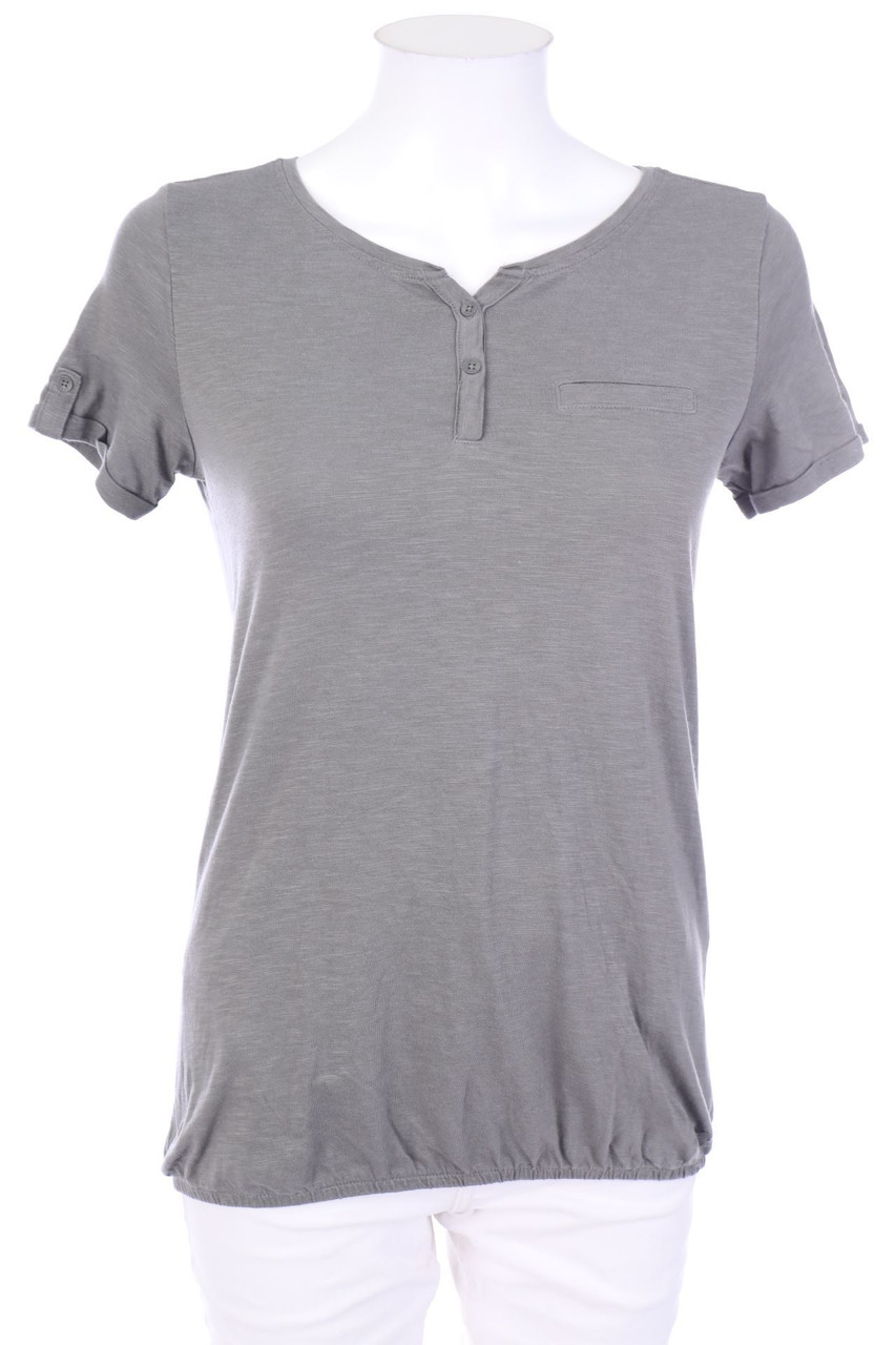 CECIL - Kurzarm-Shirt aus Baumwoll-Mix - XS