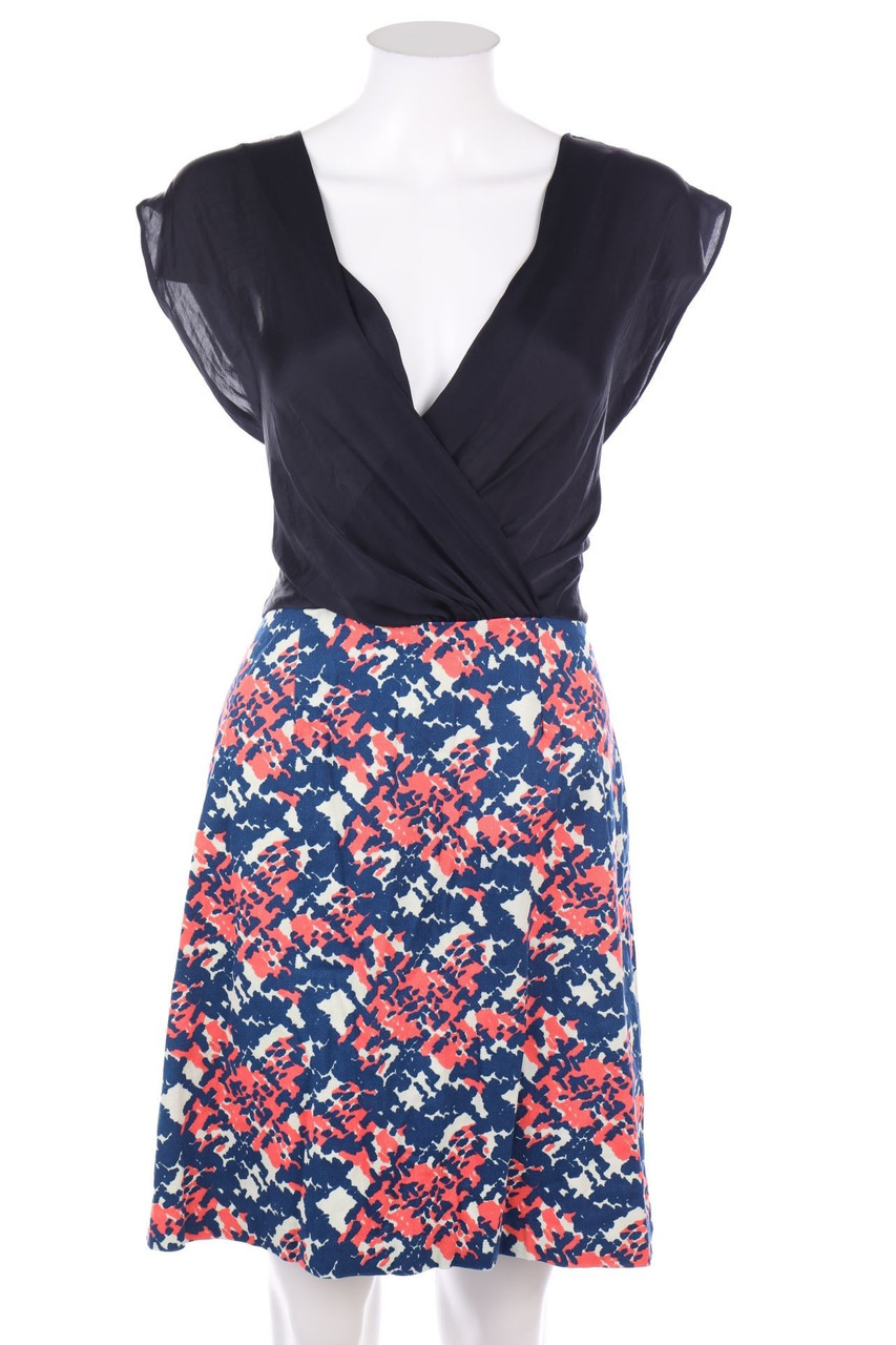 Closet - Two-in-One Minikleid mit Print - D 42