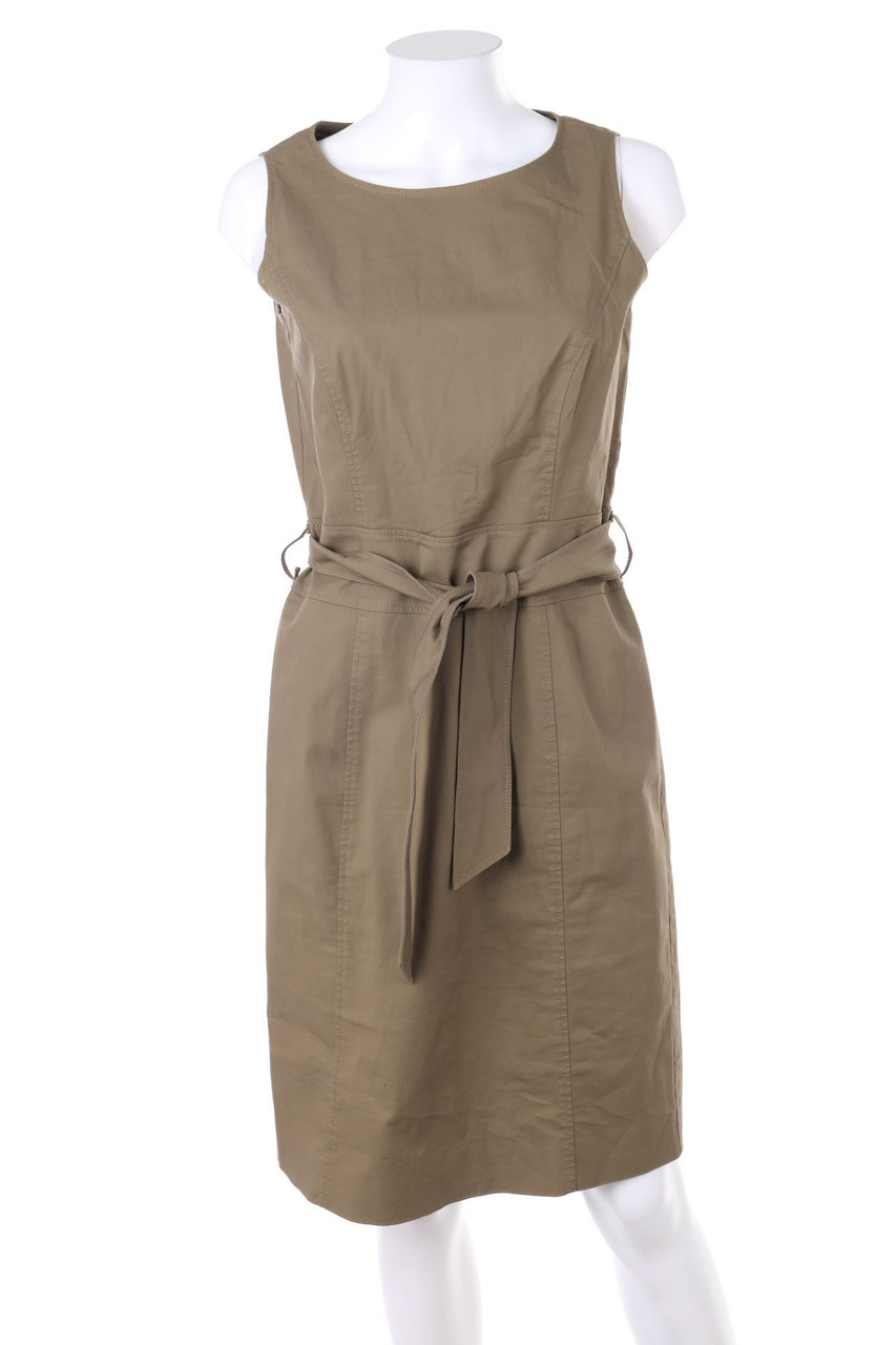 ESPRIT - Etui-Kleid aus Baumwoll-Mix - D 38