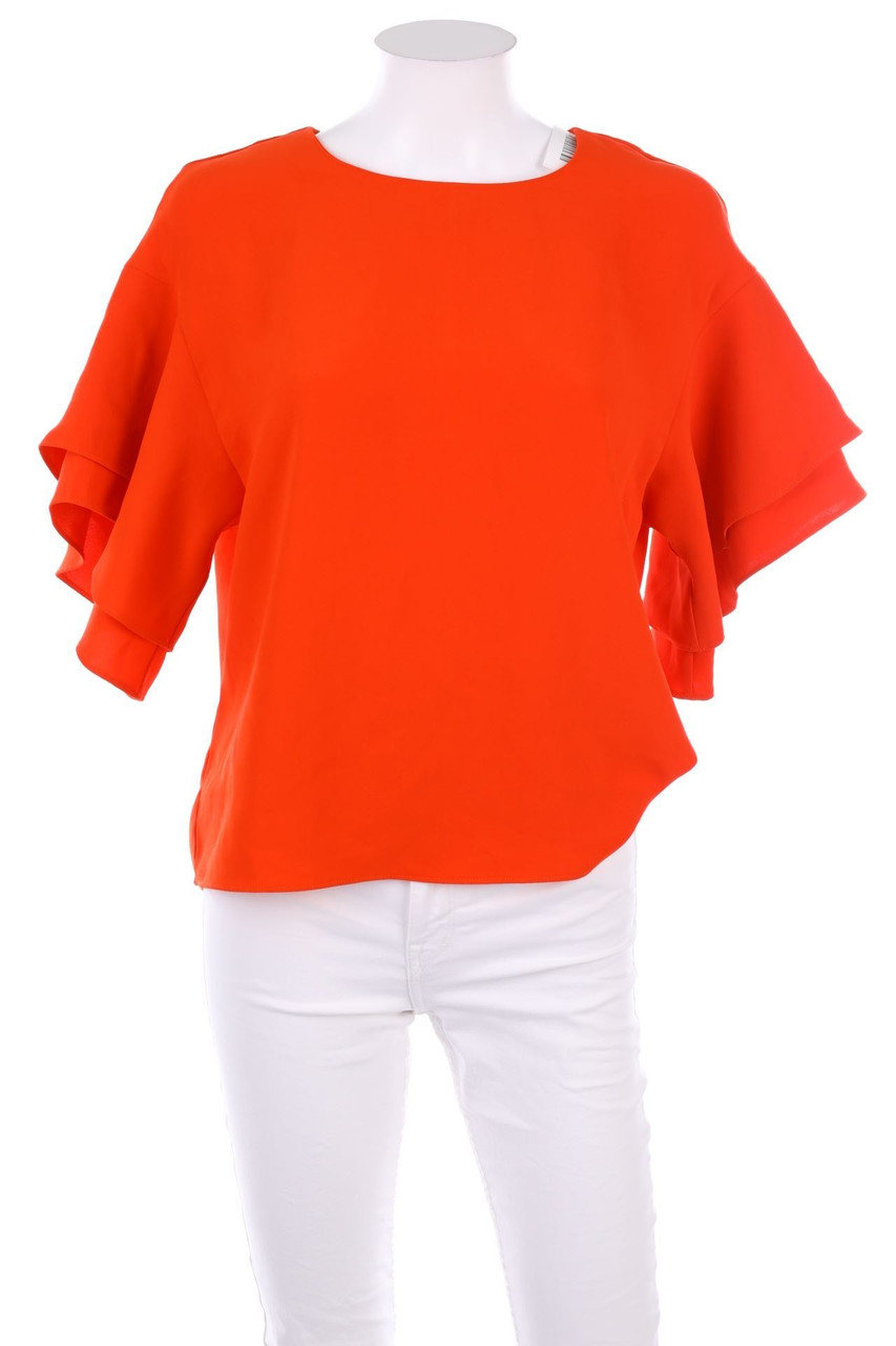 H&M - Volant-Bluse - D 32