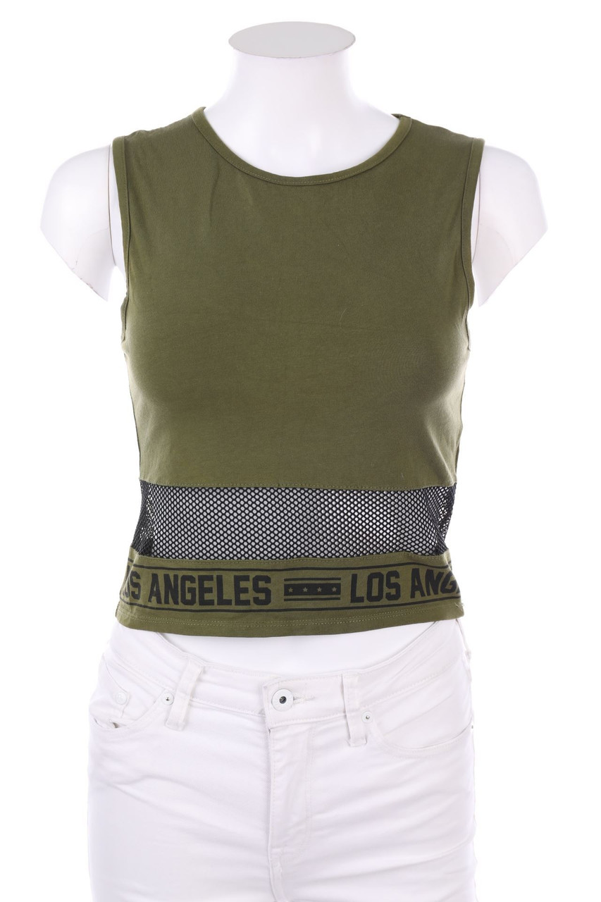 FB SISTER - Top mit Mesh-Einsatz - XS