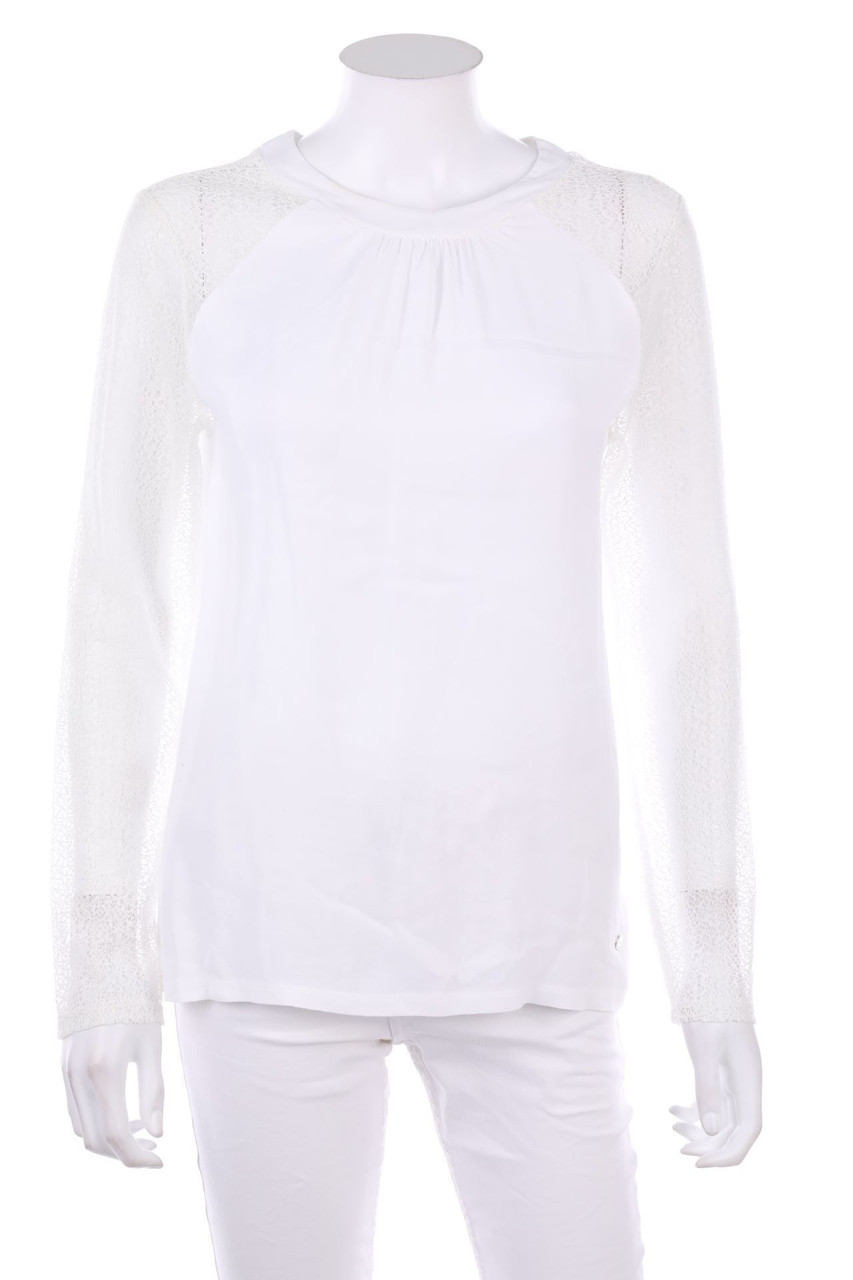 Street One - Bluse mit Logo-Badge - D 36