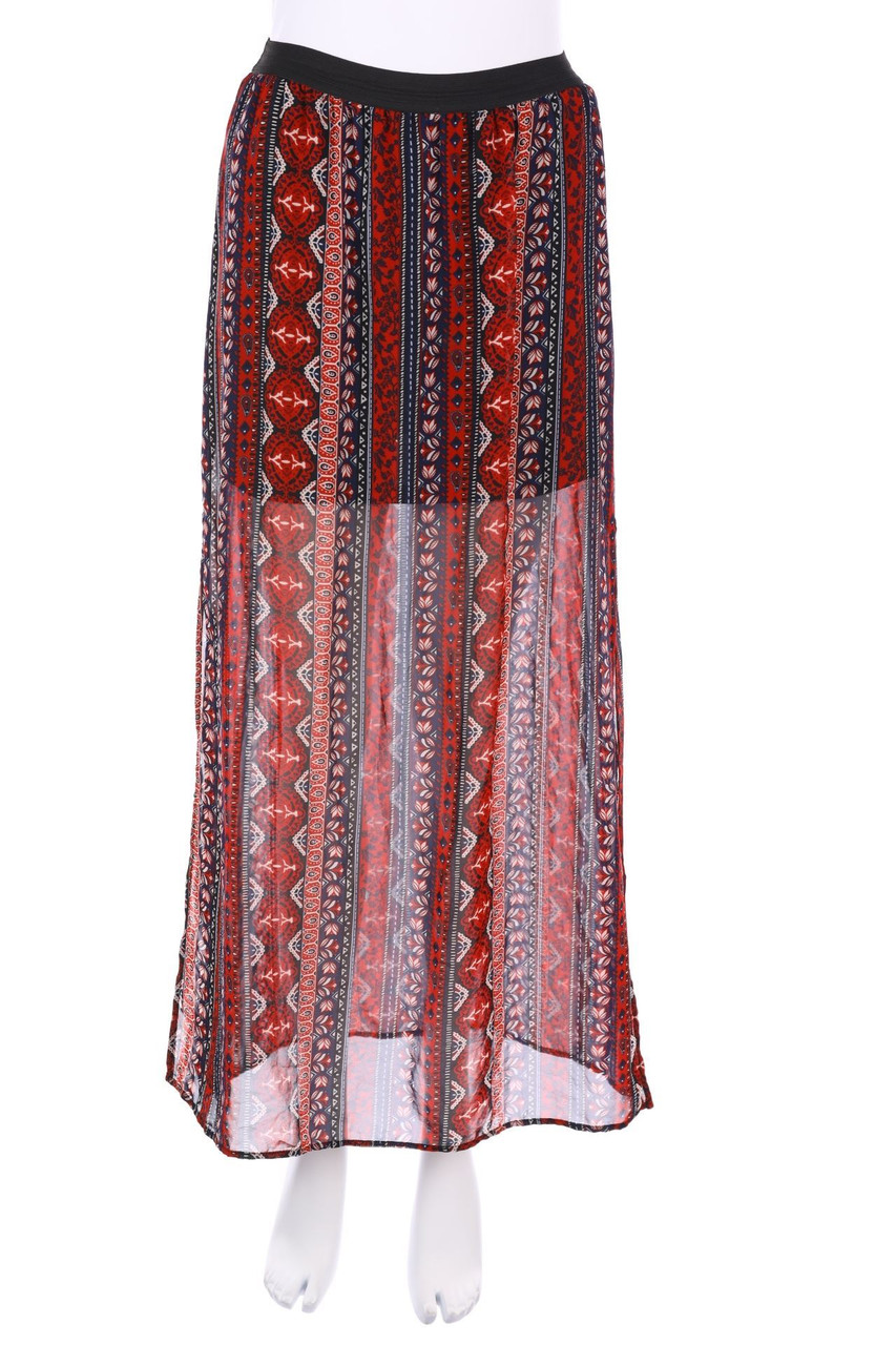 H&M DIVIDED - Maxi-Rock mit Print - D 36