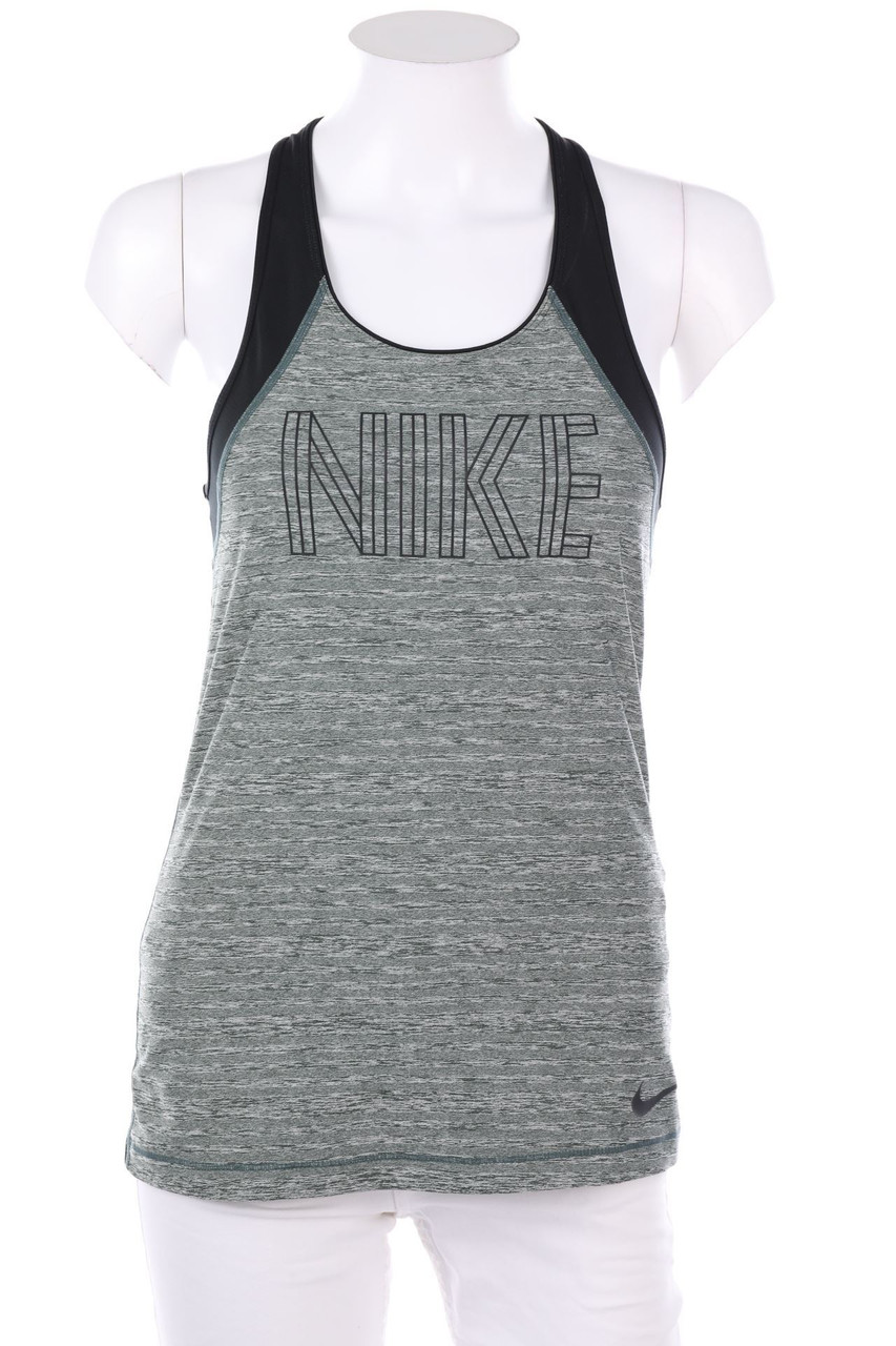 NIKE - Sport Top mit Logo-Print - XS