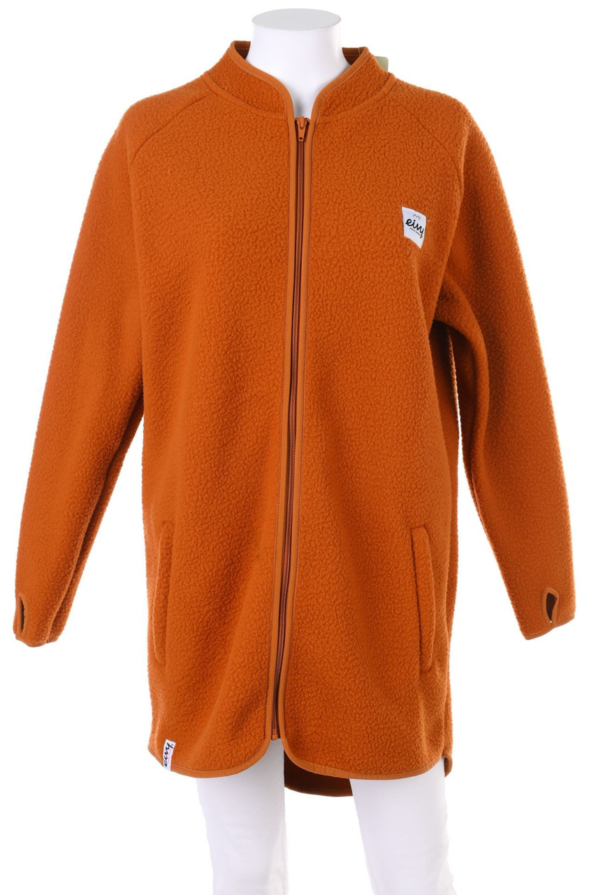 eivy - Fleece-Jacke mit Logo-Patch - S