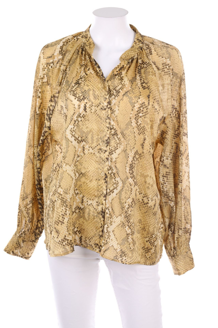 H&M - Bluse mit Animal-Print - D 40