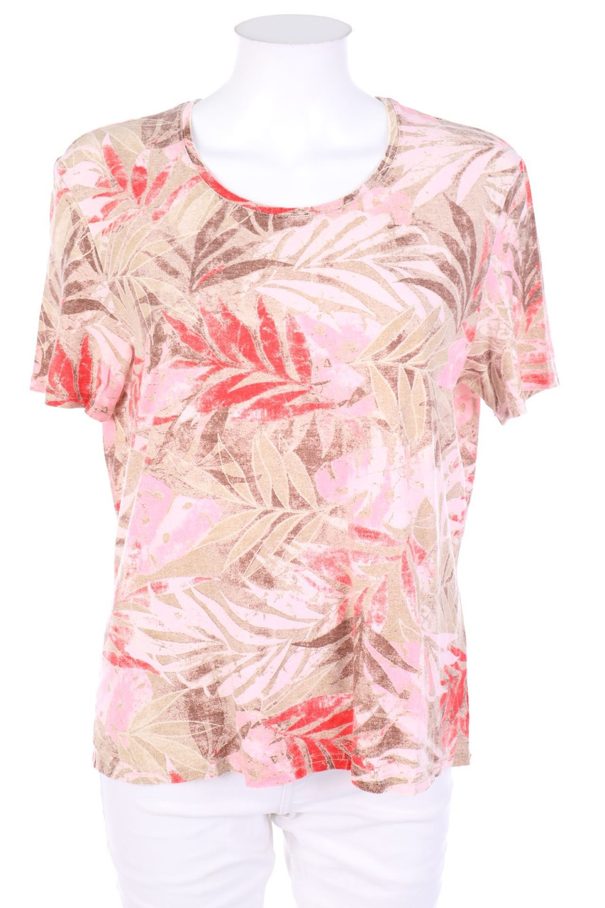 BRAX FEEL GOOD - Kurzarm-Shirt mit Print - D 42