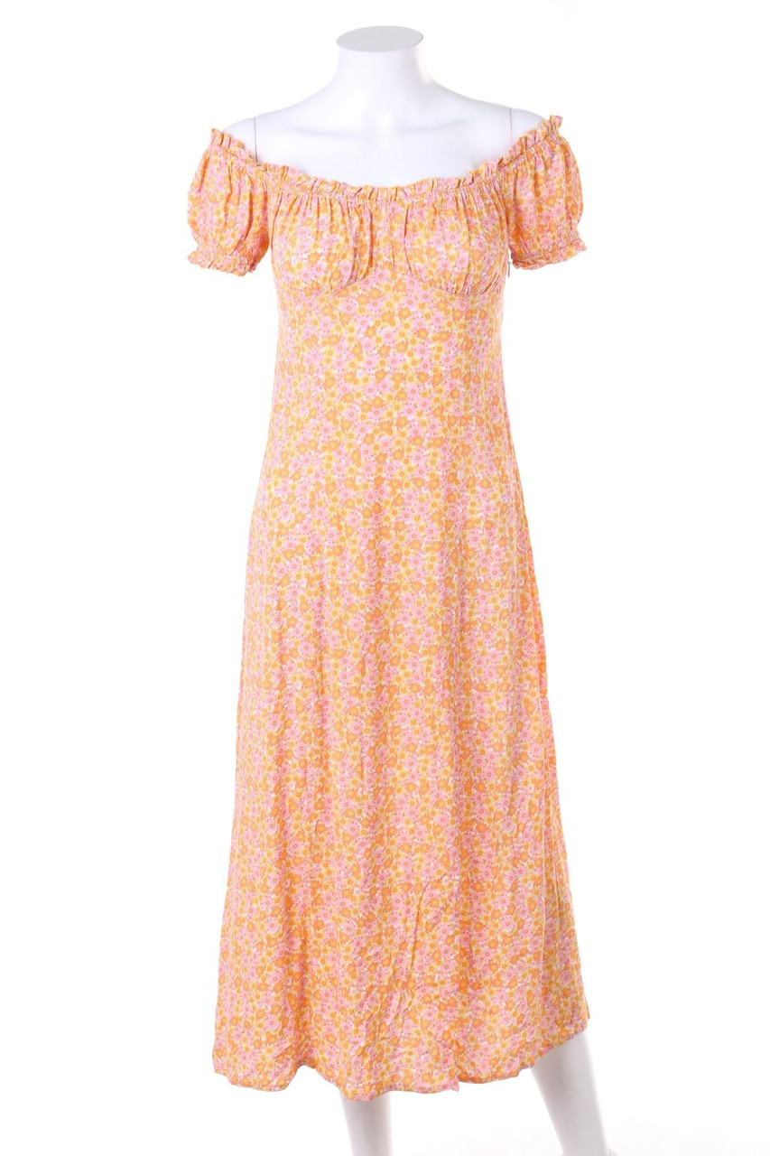 H&M - Midikleid mit Blumen-Print - D 34