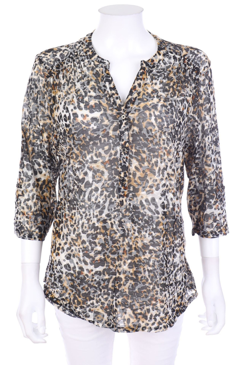 CANDA PREMIUM by C&A - Bluse mit Animal-Print - D 44