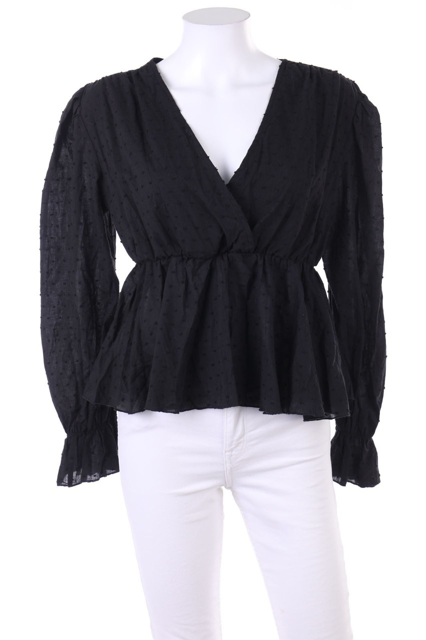 SHEIN - Bluse mit tiefem Ausschnitt - M