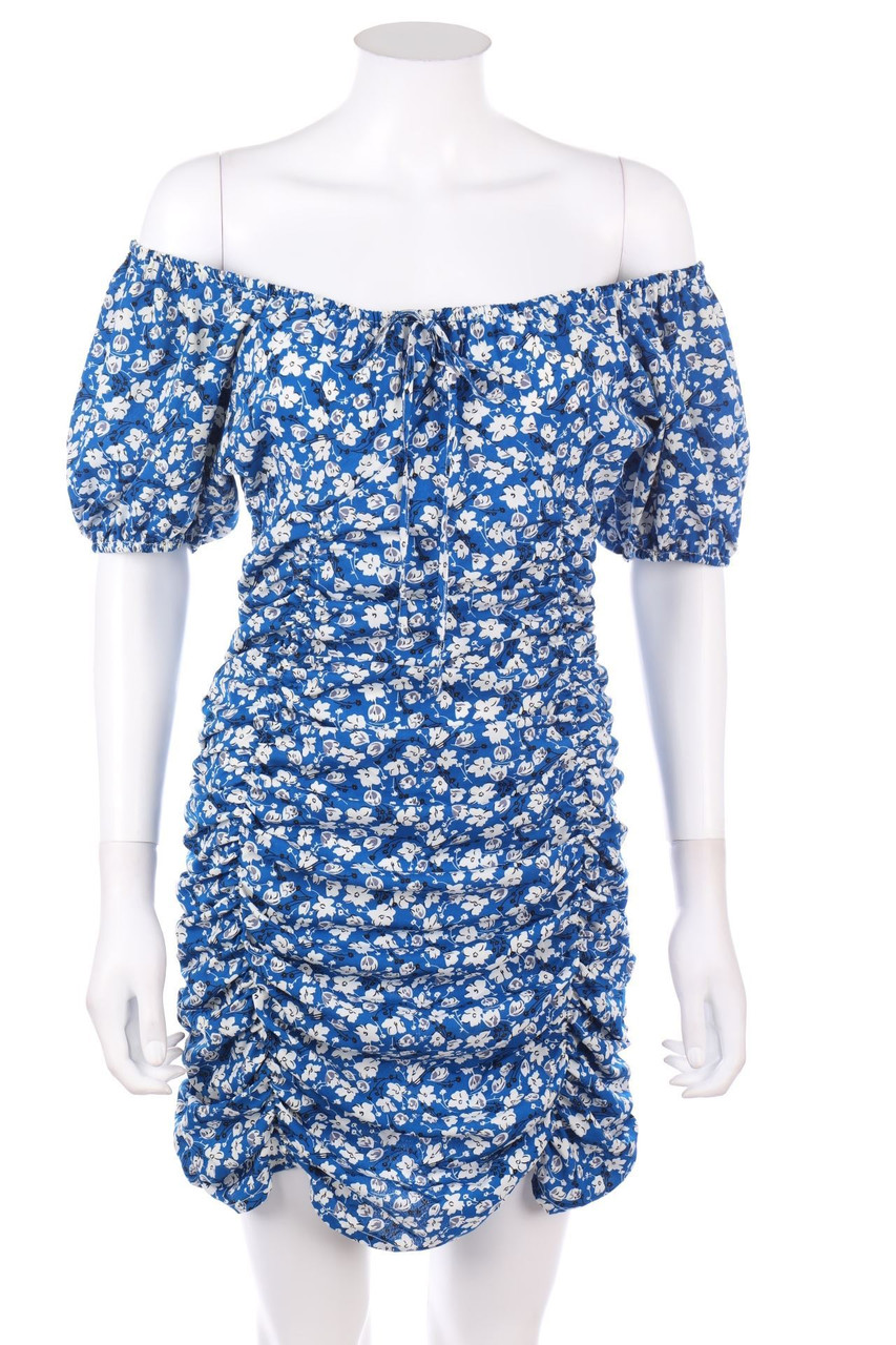 SHEIN - Minikleid mit Raffungen - S