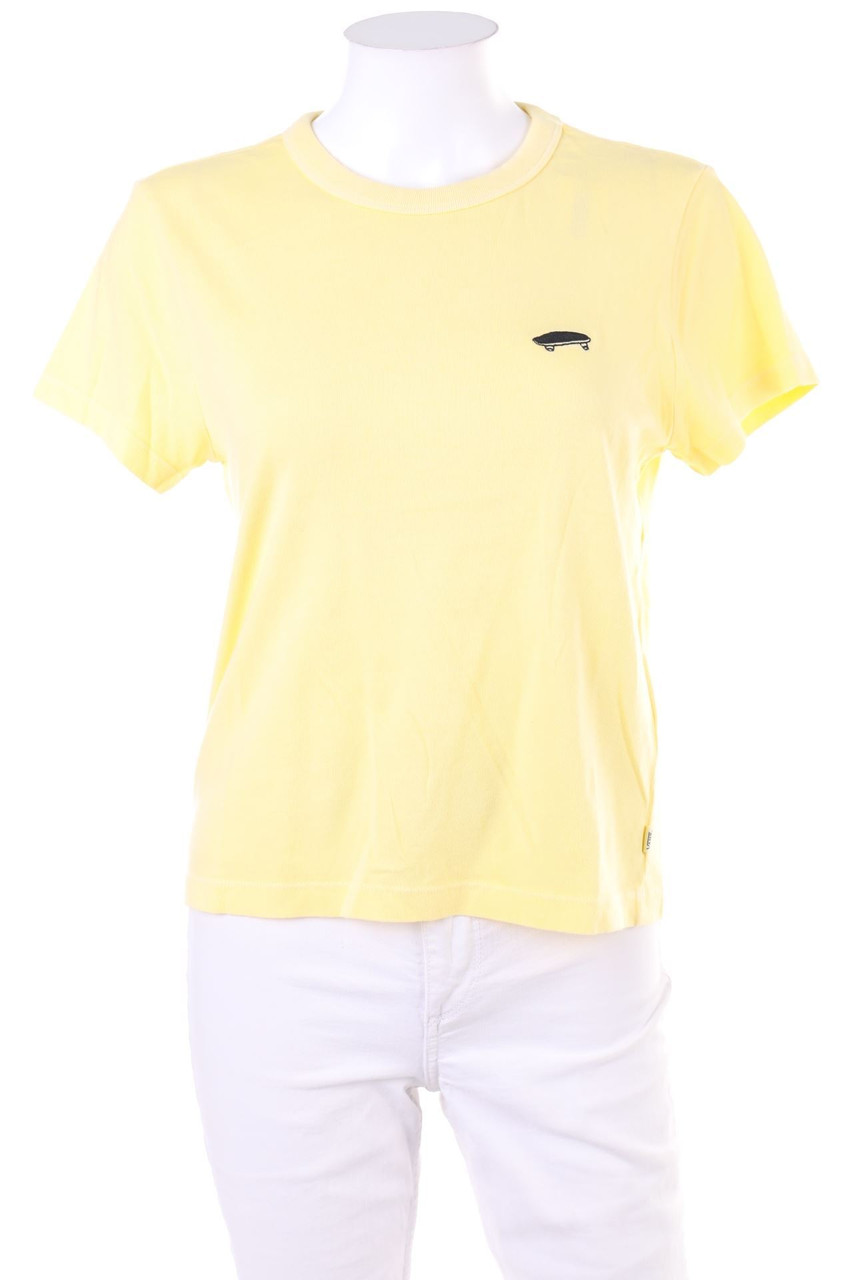 vans - Kurzarm-Shirt mit Stickereien - S