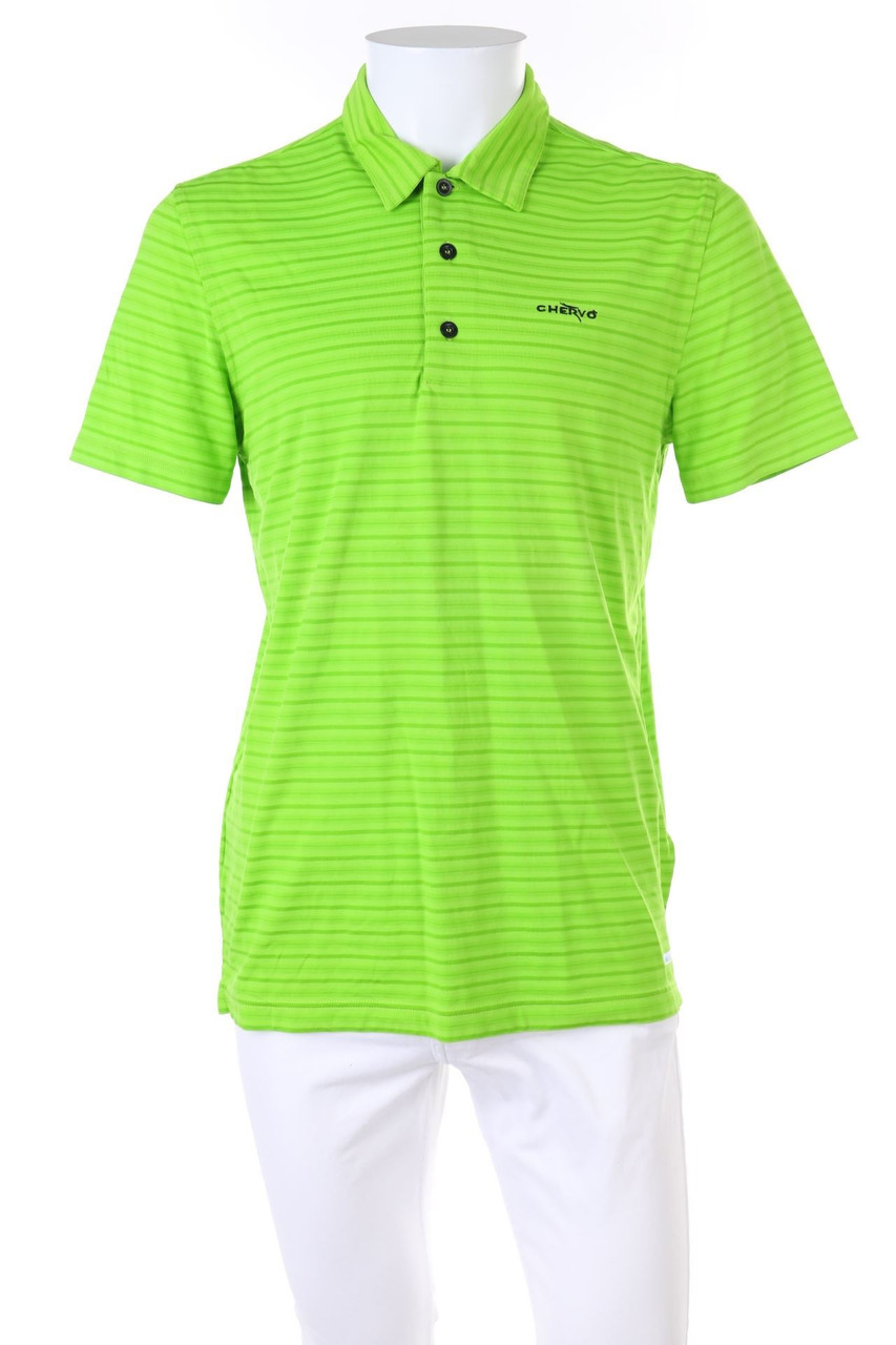 CHERVÒ - Poloshirt mit Streifen - 50