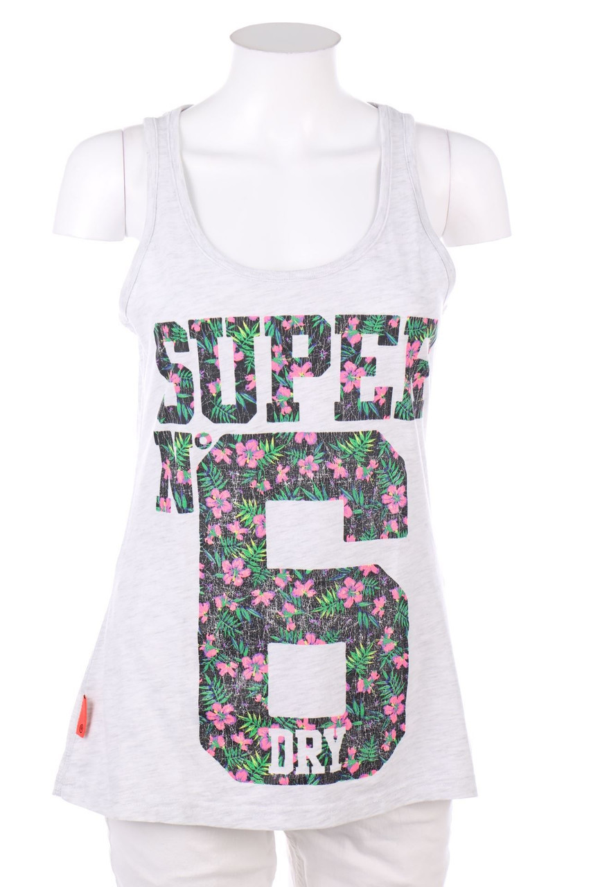 Superdry - Tanktop mit Print - S