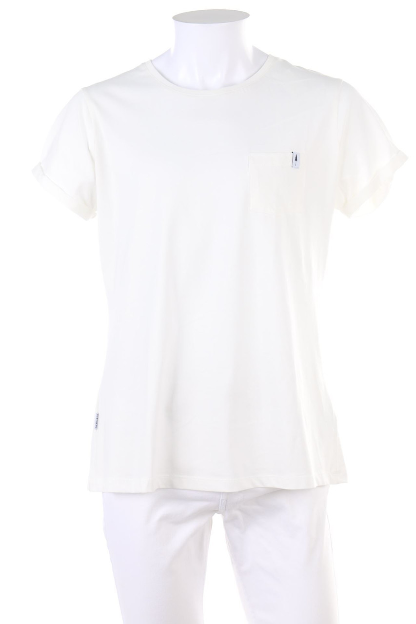 NIKIN - T-Shirt mit Logo-Prägung - XL