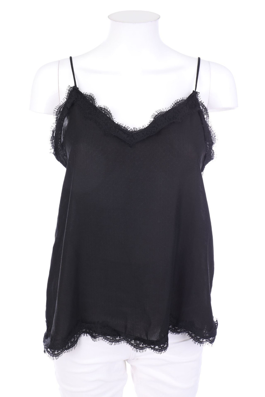 ZARA - Top mit Spitze - S